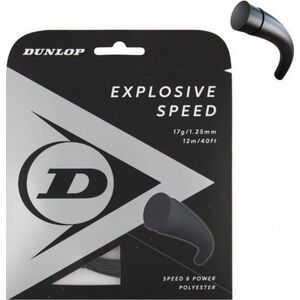 Dunlop Stings για τένις DUNLOP EXPLOSIVE SPEED 1,25mm/17G/12M Μαύρο 13763525 45566174109