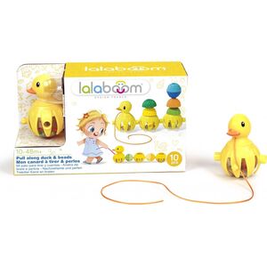 Σετ χάντρες Trefl LALABOOM Pull Along Duck, 10 τεμ., BL330 13765419 4897067861820