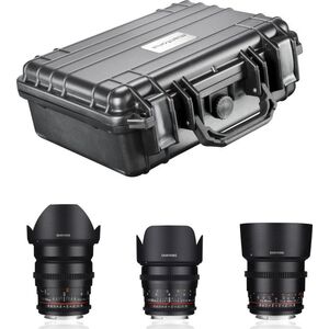 Samyang Samyang Video DSLR βασικό σετ φακών Sony E 13932433 4056929219869