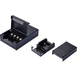 Triton VALUE Περίβλημα τοίχου για 4x Keystones, μαύρο 13933282 7630049615892
