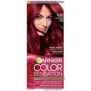 Garnier GARNIER Color Sensation Krem koloryzujący nr 6.60 - Intensywny Rubin 1op.
