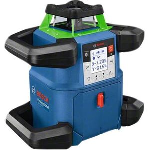 Bosch Bosch ασύρματο περιστρεφόμενο λέιζερ GRL 650 CVHG Professional, 18 βολτ (μπλε, χωρίς μπαταρία και φορτιστή, πράσινη γραμμή λέιζερ, σε L-BOXX) 13974090 4059952648408
