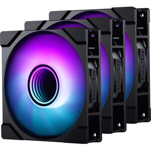 PHANTEKS M25 Gen2 PWM D-RGB Lüfter, 3er-Pack - 120mm, schwarz