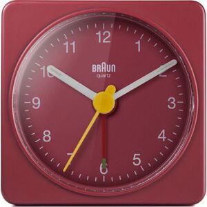 Braun BC 02 R budzik kwarcowy czerwony (67081)