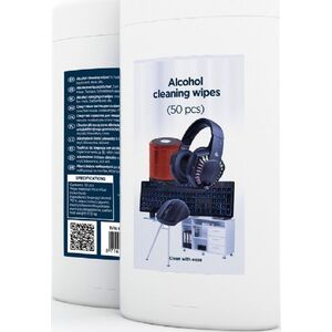 Gembird Ściereczki nasączone alkoholem 50 szt. (CK-AWW50-01)