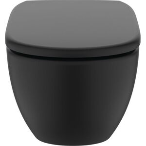 Ideal Standard TOILET HUNG TESI T5361V3 WITH COVER BLAC λεκάνη τουαλέτας 13768618 8014140511489