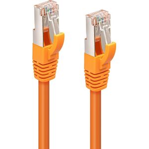 MicroConnect CAT6A S/FTP 15m Orange LSZH