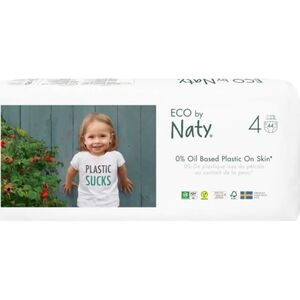 Eco by NATY diapers 4 Maxi dydis, 44pcs