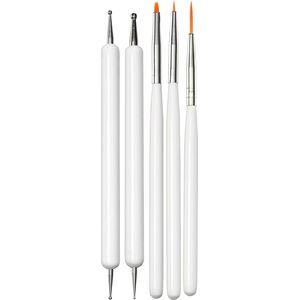 Elegant Touch Set, Elegant Touch, Stylist, Nail Art Tool Kit, 5 τμχ Για γυναίκες 14126686 5011522120782