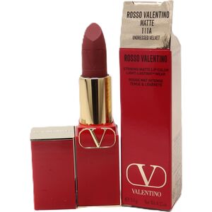 Valentino Valentino, Rosso, Ματ, Κρεμ κραγιόν, 111A, Ξαναγεμιζόμενο, 3,5 g Για γυναίκες 14240122 3614273229210