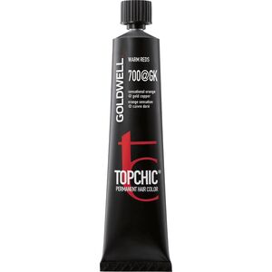 Goldwell, TopChic, Permanent Hair Dye, 7OO@GK Warm Reds, 60 ml For Women