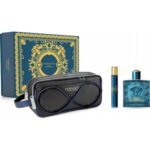 SET VERSACE Eros Pour Homme EDP spray 100ml + EDP spray 10ml + kosmetyczka