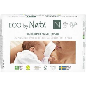Eco by NATY diapers NB 0-4,5kg 25 pcs.