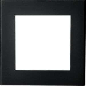 Ospel Ospel Sonata R-1RBS/33 μονό πλαίσιο για βρετανική υποδοχή, μαύρο μεταλλικό 13685010 5906729008301