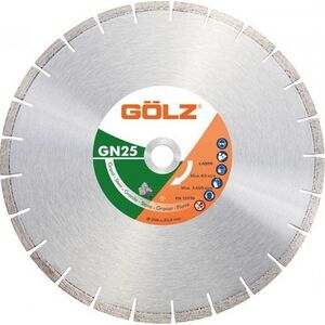 Προμήθεια δίσκου Diamond για γρανίτη GOLZ GN25 O350x25,4mm 13494199 4026189122087