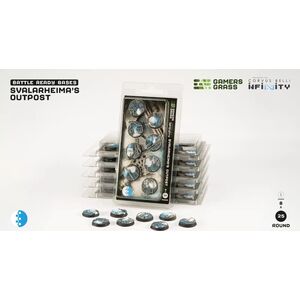 Gamers Grass Gamers Grass: Infinity - Svalarheimas Outpost - Round 25mm (x8) 13674204 738956791122