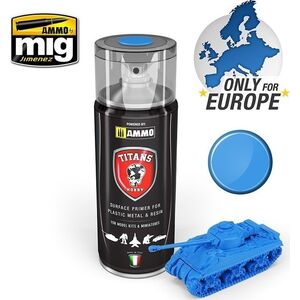 Vallejo Ammo: Titans Matt Primer - Space Blue 13959086 7426842918878