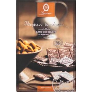 Dark chocolate with almonds Laurence, 80 g