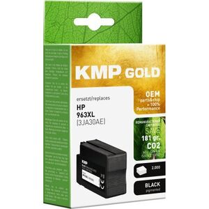 KMP ink cartridge black compatible mit HP 3JA30AE 963 XL