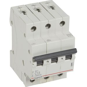 Αυτόματος διακόπτης κυκλώματος Legrand LEGRAND 419234 3P, 13 A, 6 kA, C 13564200 3414970368072