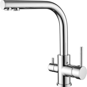 Βρύση κουζίνας Aquasanita Βρύση νεροχύτη Aquasanita Akvaduo 2663L-001 13564500 8266300192780