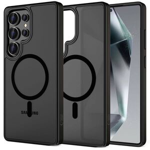 Case SAMSUNG GALAXY S25 ULTRA Tech-Protect Magmat MagSafe Matte black 5906302322381