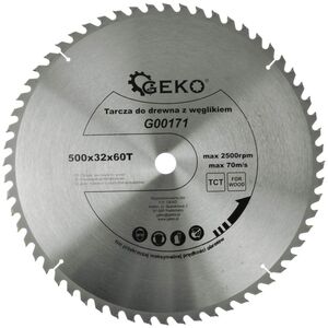 Geko tarcza do drewna 500x32x60T (G00171)