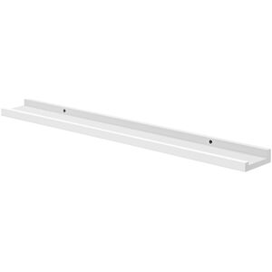 SHELF+ BORDER 800X90X30 MM WHITE