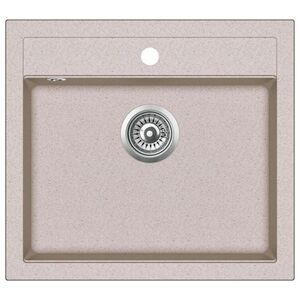 Zlewozmywak Aquasanita Quadro SQQ100, 110 Beż