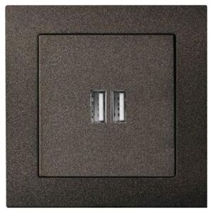 ΦΟΡΤΙΣΤΗΣ Liregus USB IUK-2-01 ΜΑΥΡΟ 13475948 4770025963029