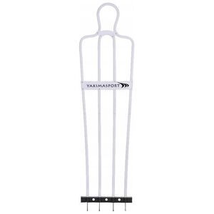 Mur piłkarski AriFlow, 160cm, Pasywny obrońca junior Biały