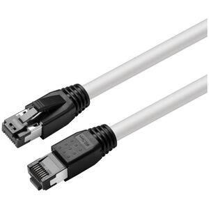 MicroConnect CAT8.1 S/FTP 5m White LSZH