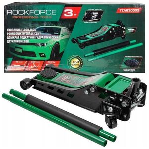 Rockforce Hydraulic Jack 3t (h min 75mm, h max 508mm) 14404252 5906692106950