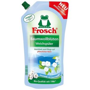 Płyn do płukania Frosch Frosch skalbinių minkštiklis medvilnės žiedų kvapo 1000 ml