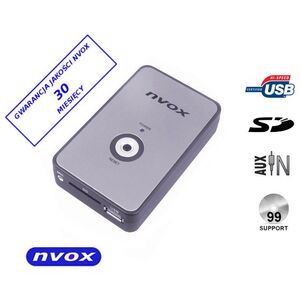 Nvox Zmieniarka cyfrowa emulator 12PIN, MP3, USB, SD, BMW (NV1080A BMW 12PIN)