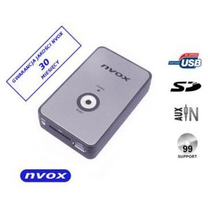 Nvox Zmieniarka cyfrowa emulator MP3 USB SD FIAT 8PIN NV1080A FIAT 8PIN