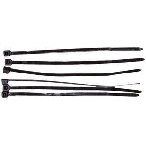 Organizer Omega Opaska zaciskowa Czarny 100 sztuk  (59220C)