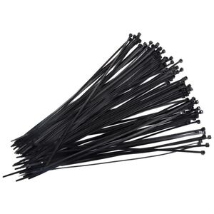 Pro Line Opaska zaciskowa Czarny 100 sztuk  (59131C)