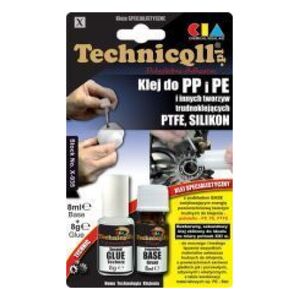 Technicqll Klej do PP,PE i PTFE 8ml+8g na blistrze /pod zamówienie/