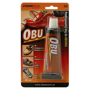 Chemistik Klej poliuretanowy OBU do reparacji obuwia, klejenia skóry, gumy 60ml