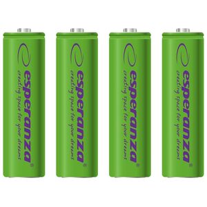Esperanza Akumulator zielone AA / R6 2000mAh 4 szt.