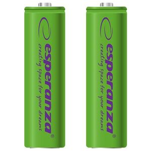 Esperanza Akumulator zielone AA / R6 2000mAh 2 szt.