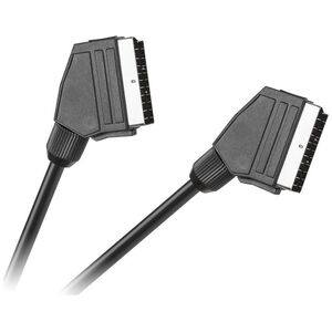 Kabel Cabletech Scart - Scart 1.5m czarny (4954)