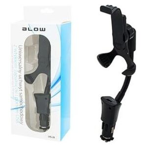 Blow Uchwyt uniwersalny samochodowy Blow US-13 z ładowarką USB