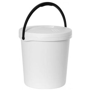 Plast Team Wiadro Z Pokrywą Białe 16l PlastTeam