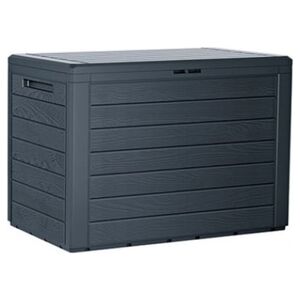 Skrzynia ogrodowa Prosperplast WoodeBox 190 l Antracyt