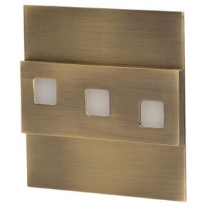 Oprawa schodowa Orno Lepus LED mosiądz mat (OR-OS-1531L6/BR)