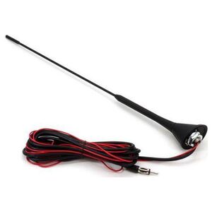 AMiO Antena samochodowa 40cm ze wzmacniaczem ANT08