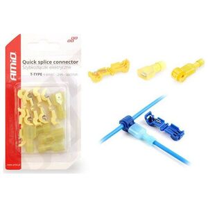 AMiO Szybkozłączki elektryczne Typ-T 04-6mm2 24A 5szt blister