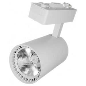 Nvox Lampa sklepowa led reflektor szynowy jednofazowy biały 30w 2250 lm światło zimne 6000k